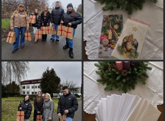 Akcija „Šiluma dalintis gera suvienijo Želsvos progimnazijos Mokinių Tarybą, bendruomenę ir kultūros skyrių kilniam tikslui
