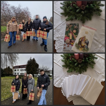 Akcija „Šiluma dalintis gera suvienijo Želsvos progimnazijos Mokinių Tarybą, bendruomenę ir kultūros skyrių kilniam tikslui