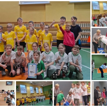 Balandžio 17 dieną Liudvinavo Kazio Borutos gimnazijoje vyko Marijampolės sav. kaimo vietovių tarpmokyklinės sporto žaidynės „Žaibo turnyras“