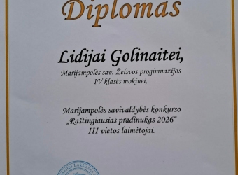 Džiaugiamės ir didžiuojamės!✨️