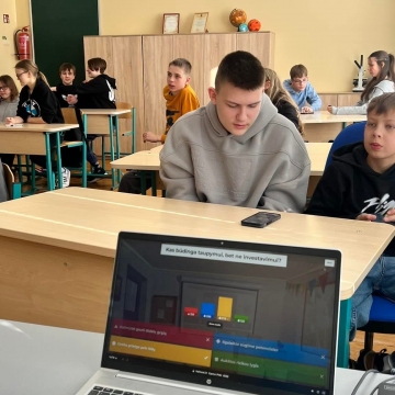 Finansinių žinių konkursas Europoje - ,,Pinigų viktorina