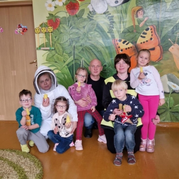 Gruodžio 12 d. priešmokyklinukai dalyvavo edukacijoje ,,Bitės ir jų gyvenimas.