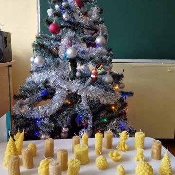 Gruodžio 12 d. priešmokyklinukai dalyvavo edukacijoje ,,Bitės ir jų gyvenimas.