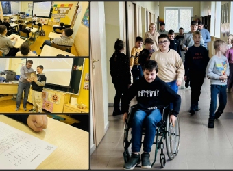 Lapkričio 21 d. 5–6 klasių mokiniai dalyvavo prasmingoje veikloje, kurią pristatė VŠĮ “Tolerancijos fabrikas” atstovai