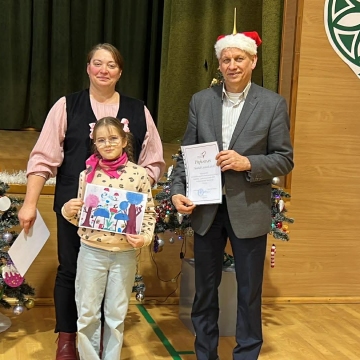 Marijampolės savivaldybės bendrojo ugdymo pradinių klasių mokinių piešinių konkurse „SPALVOTAS PASAULIS 2025“