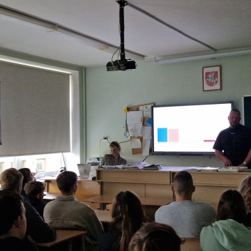 Mokiniai dalyvavo socialiniame eksperimente