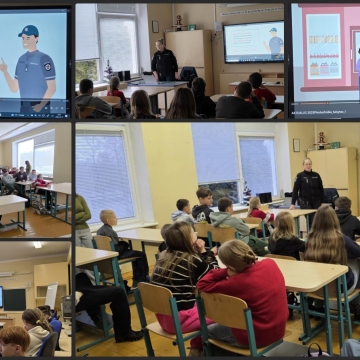 Prevencinė paskaita - petardo, fejeverkai ir kiti pirotechnikos gaminiai nėra žaislai