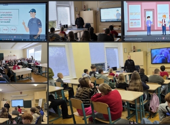 Prevencinė paskaita - petardo, fejeverkai ir kiti pirotechnikos gaminiai nėra žaislai