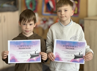 Progimnazijos pirmokai dalyvavo respublikiniame ugdymo įstaigų mokinių kūrybinių darbų konkurse „Jei miegas būtų personažas…“, kuris vyko Jurbarke