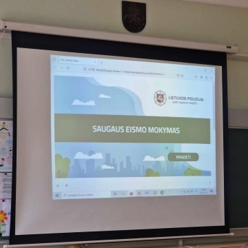 Saugaus eismo pamokėlė