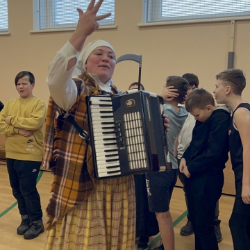 Užgavėnių linksmybės progimnazijoje