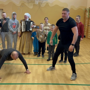 Užgavėnių linksmybės progimnazijoje