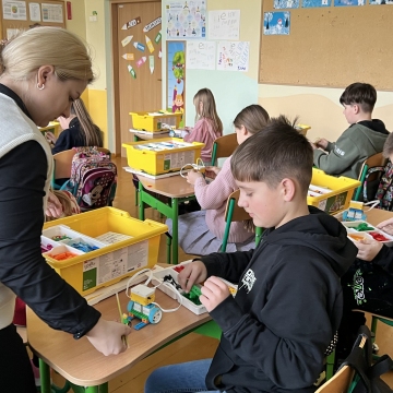 Vasario 14 d. progimnazijos pradinukus pradžiugino karjeros specialistė K.Litvaitienė su įdomia ir įtraukia veikla.