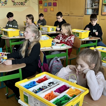 Vasario 14 d. progimnazijos pradinukus pradžiugino karjeros specialistė K.Litvaitienė su įdomia ir įtraukia veikla.