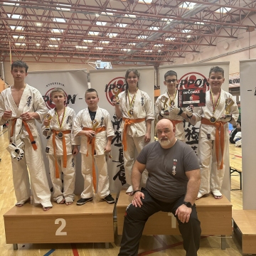 Želsvos progimnazijos mokiniai dalyvavo Vilniuja vykusiame KYOKUSHIN KARATE turnyre 