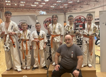 Želsvos progimnazijos mokiniai dalyvavo Vilniuja vykusiame KYOKUSHIN KARATE turnyre 